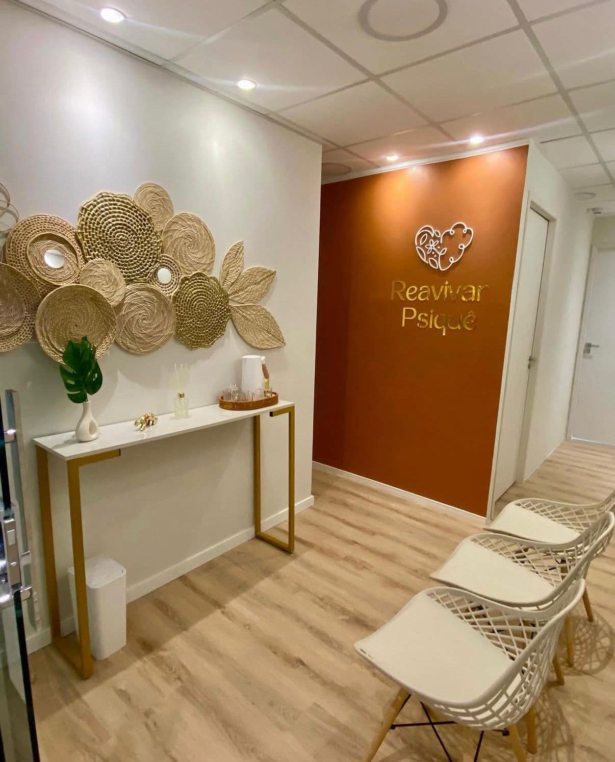 Recepção do consultório